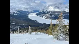 Rimwall Summit Winter Hiking Kananaskis AB
