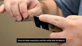 Spec Ops Tools Fixed-Blade Folding Utility Knife &mdash; Loading Blades Instructional Video