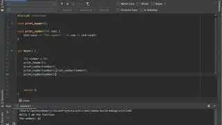 Forty Two - Function with a parameter