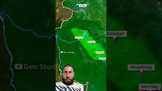 Pahalgam Terror Attack : 22 April 2025 | Location Through Map Animation #jammukashmir