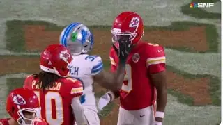 JuJu Smith-Schuster on Chiefs-Lions postgame fight: 'He threw a punch'