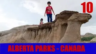 Guide for Dinosaur Provincial Park | Sight seeing and hiking in Alberta Parks with seniors & kids