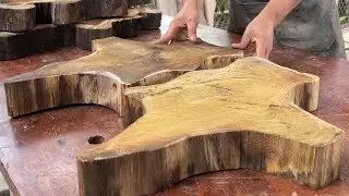 Upcycled Coffee Table from Imperfect Wood: A Creative DIY