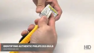 How to identify authenticity of Philips D1S bulb