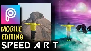 Picsart editing Natural Heaven Photo | speed art picsart photo editing without practice | rjvizual