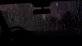 Rain, Thunder & Soft Piano in a Cozy Car 🚗 | 3 Hours Drift into Sleep Instantly 🌙
