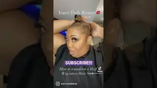 NEW!! NO GLUE!! 60 Second Wig Review!! Amazon | OUTRE HALF WIG HAIR STYLE $23.99