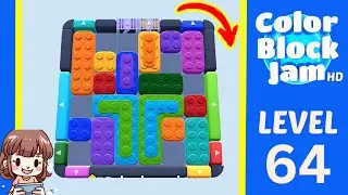 Color Block Jam Level 64 Solution Walkthrough