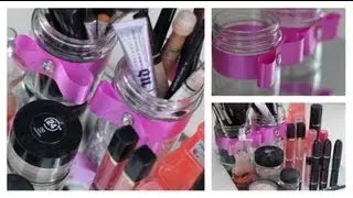 DIY Makeup Display & Organization