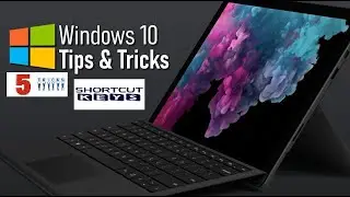 5 AMAZING WINDOWS10 TRICKS | TIPS | SHORTCUT KEYS