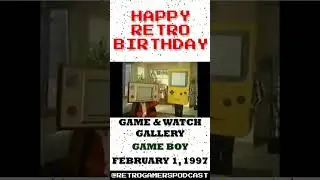 Happy Birthday to Game and Watch Gallery on the Game Boy!
