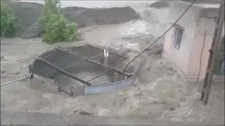 Disaster Heavy flood in Shetrunji River Gujarat honarat 2015 Amreli jal pralay scary scene of flood