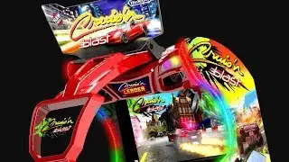 Cruis'n Blast Arcade Nintendo, playing in  Namco Funscape in London