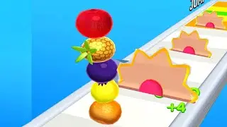 Fruit Run gameplay android,iOS