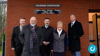 Pastor Clive arrives at Coleraine Courthouse | 17 December 2025