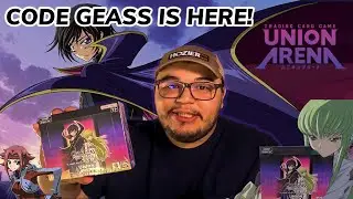The Black Knights Stirke!! | Code Geass Union Arena Unboxing