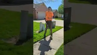 THIS is how to edge a lawn with a string trimmer | Lawn Care Springfield IL