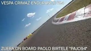 on board paolo birtele zuera 24h team crimaz vespa zip sp
