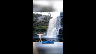 Best secret waterfall in UK 🇬🇧