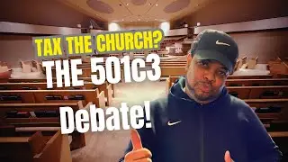 🔴 LIVE: Should Churches Pay Taxes? The 501c3 Debate! #church #god #jesus #money #taxes #live