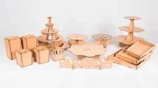 Como Montar o kit Festa Proven&ccedil;al MDF 14 pe&ccedil;as