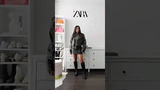 ZARA OUTFIT IDEAS 🦝 #zaranewin #fauxleather #zarahaul