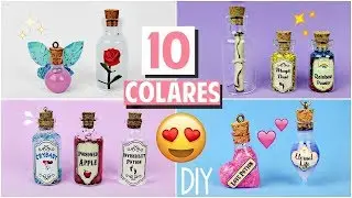 DIY: COLARES INCRÍVEIS DE MINI GARRAFINHAS #2