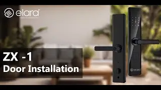 Elara Echo Lite Smart Door Lock | Installation on main door