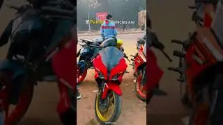 If Petrol ⛽️ vehicles are banned #trending #trend #viralvideo #bike #rider #youtube #youtubeshorts