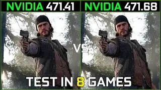 Nvidia Drivers 471.41 Vs 471.68 Test in 8 Games