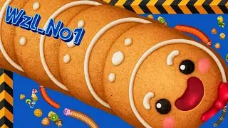 WORMSZONE.IO🔥Ep33💥The hungriest snake👹Top 1 slither💯by Wzl_No1