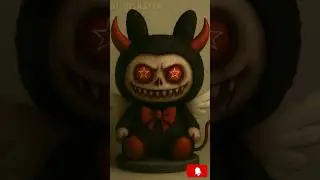 Evil labubu #horror #creepy #ghost #scary #bhoot #labubu #viral #viralshort #ai#highlights #amazing