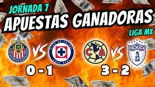APUESTAS SEGURAS Jornada 7 Liga MX! Pron&oacute;sticos y Parley