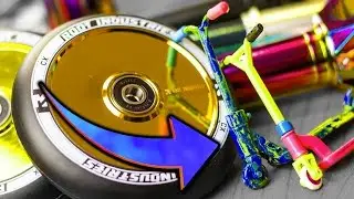 WORLDS SMALLEST MINI SCOOT HYDRO DIP (DIY FIDGET SPINNER)