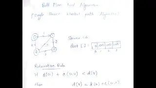 Bellman ford algorithm explanation