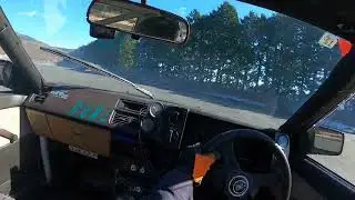 滑走横三  TKくらぶ 富士 マルチコース マルパ  AE86 ドリフト 4AG ノーマル　2026 0103 ②
