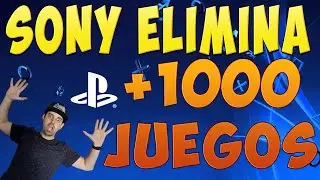Sony ELIMINA + 1000 juegos en PlayStation Store