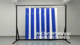 sliding pvc curtain