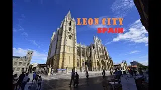 Leon Spain | 4K City tour Leon city |Best city town in Spain | Road trip in Spain | Top cities Spain