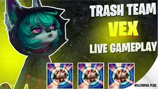 Векс с командой Trash Team - Геймплей Wild Rift HellsDevil Plus