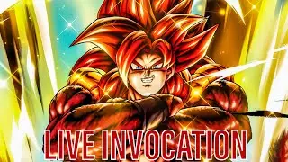 LIVE INVOCATION GOGETA SSJ4 ULTRA ! DB LEGENDS