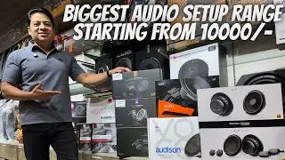 AUDIO RANGE STARTING FROM 10,000/- |HARMAN KARDON JL AUDIO, MOREL, AUDISON, HERTZ, DB DRIVE |