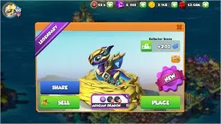 Hatched Legendary The Magician Dragon-Dragon Mania Legends | PBJ Solo event | DML