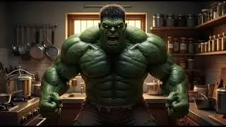 Hulk Ko Bhook Lagi 😱 Phir Kya Hua? 😂 | Funny Hulk Story#shorts  #hulkfunny #ComedyVideo #FunnyShorts