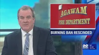 Town of Agawam rescinds open burning ban