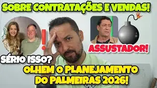 🚨❗DECISÃO TOMADA! PLANEJAMENTO 2026 IMPRESSIONANTE! PVC SOLTOU A 💣 AGORA EU ENTENDI! E SOBRE O RIVAL
