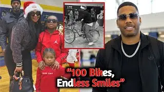 Nelly & Ashanti Surprise St. Louis Kids With 100 Bikes | Fans React