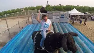 Molly vs Berzerk the super Mechanical bull 8/18