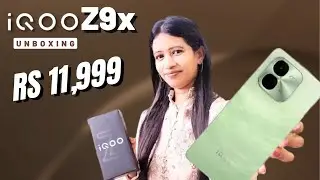 iQOO Z9x 5G Phone @₹11,999*  | iQOO Z9x Unboxing and Review in Tamil