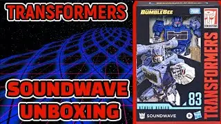 Transformers studio series Bumblebee movie 83' Voyager class  Soundwave Unboxing